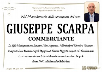 Scarpa Giuseppe Croce Pesci