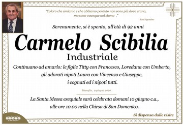 Scibilia Carmelo trama