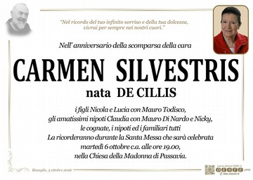 Silvestris De Cillis Carmen Padre Pio nuovo
