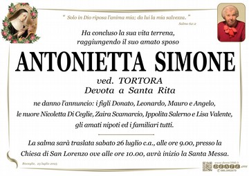 Simone Antonietta Santa Rita