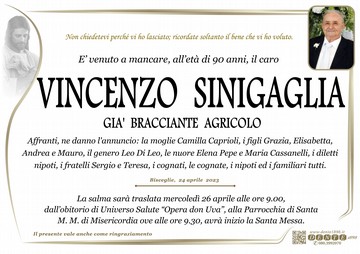 Sinigaglia Vincenzo Cristo agnello