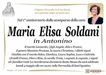 Soldani Maria Elisa Madonna Cuore