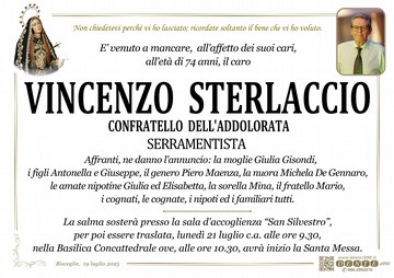 Sterlaccio Vincenzo Mad Addolorata nuova