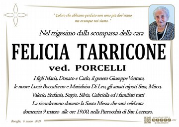 Tarricone Felicia Croce Pesci