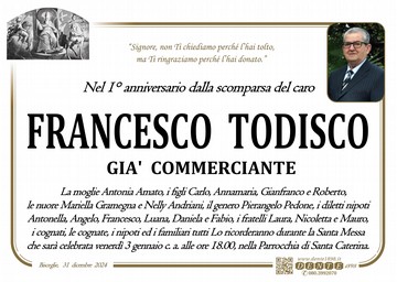 Todisco Francesco Tre Santi