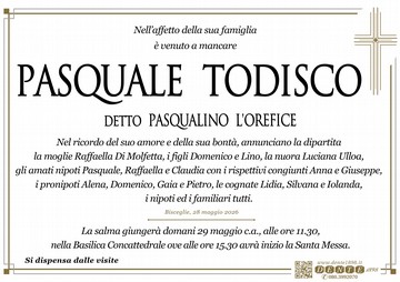Todisco Pasquale Croce semplice