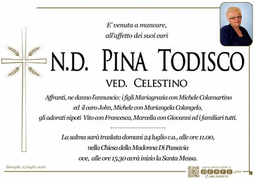 Todisco Pina spighe di grano