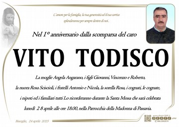Todisco Vito Cristo Agnello