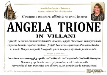 Trione Angela Mad Addolorata nuova