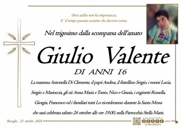 Valente Giulio di anni Croce Spighe