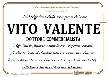 Valente Vito Croce semplice