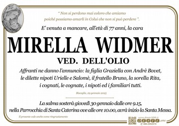 Widmer Mirella Madonna con Bambino