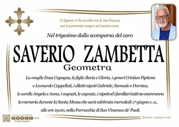 Zambetta saverio Croce Firenze