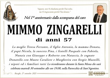 Zingarelli Mimmo Add nuova