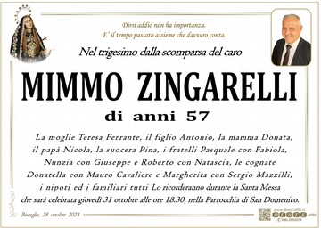 Zingarelli Mimmo Add nuova