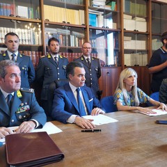 Conferenza stampa in Procura sull'operazione "Quinto piano"