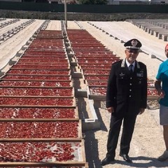 Il Comandante della Legione Puglia Manzo visita Mastrototaro Food