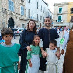 I ragazzi di Con.te.sto alla rievocazione storica Sancto Nichola Peregrino