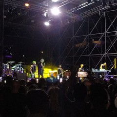Achille Lauro in concerto all'Arena del Mare di Bisceglie