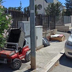 Abbandono di rifiuti a Bisceglie