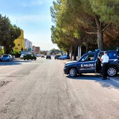 Controlli della Polizia a Bisceglie