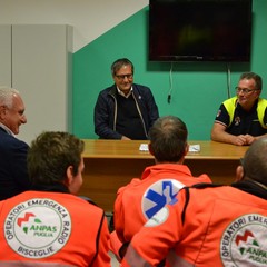 Consegna degli attestati di gratitudine agli Operatori emergenza radio Bisceglie