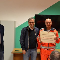 Consegna degli attestati di gratitudine agli Operatori emergenza radio Bisceglie