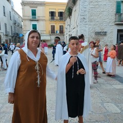 I ragazzi di Con.te.sto alla rievocazione storica Sancto Nichola Peregrino