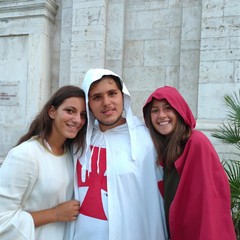 I ragazzi di Con.te.sto alla rievocazione storica Sancto Nichola Peregrino