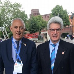 Delegazione biscegliese al Congresso Internazionale del Rotary svoltosi ad Amburgo