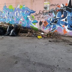 Ponte accanto all'ex piscina comunale