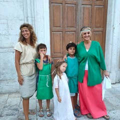 I ragazzi di Con.te.sto alla rievocazione storica Sancto Nichola Peregrino