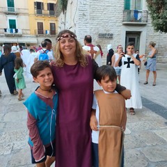 I ragazzi di Con.te.sto alla rievocazione storica Sancto Nichola Peregrino