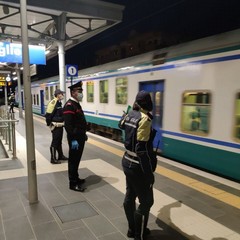 Controlli alla stazione ferroviaria di Bisceglie