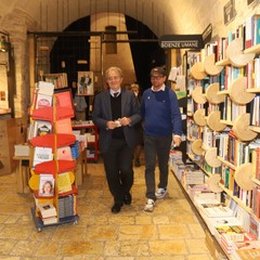 Romano Prodi alle Vecchie Segherie Mastrototaro di Bisceglie