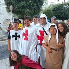 I ragazzi di Con.te.sto alla rievocazione storica Sancto Nichola Peregrino