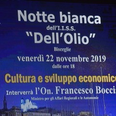 Incontro su cultura e sviluppo economico all'istituto "Dell'Olio"