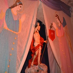 Un suggestivo Presepe Pasquale in esposizione nel centro storico di Bisceglie
