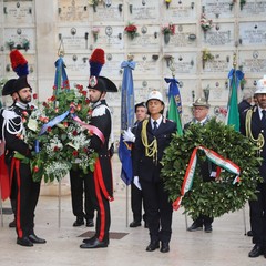 Cerimonia nella giornata del ricordo del ricordo dei caduti militari e civili nelle missioni internazionali per la pace
