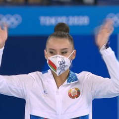 Ginnastica ritmica, splendido bronzo olimpico per Alina Harnasko