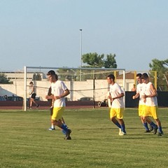 Primo allenamento Bisceglie calcio