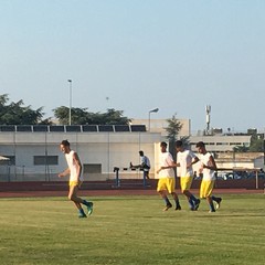 Primo allenamento Bisceglie calcio