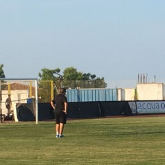 Primo allenamento Bisceglie calcio