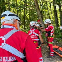 Campo scuola sull'emergenza della Croce Rossa Italiana