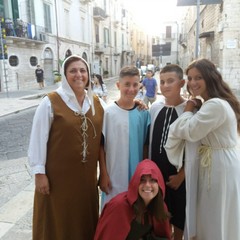 I ragazzi di Con.te.sto alla rievocazione storica Sancto Nichola Peregrino