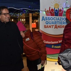 Grande successo per la prima festa di Natale nel quartiere Sant'Andrea a Bisceglie