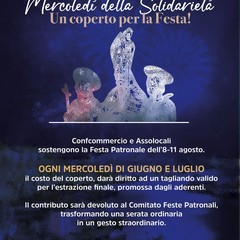 “Mercoledì della Solidarietà”, un sostegno alle Feste Patronali