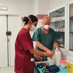 Staff dell'unità operativa di endocrinologia dell'ospedale di Bisceglie