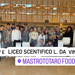Il Liceo Da Vinci di Bisceglie ospite di Mastrototaro Food