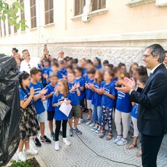 Il sindaco Angarano alla scuola De Amicis